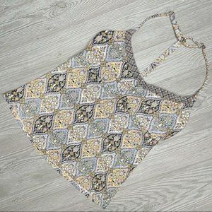 Nwt Laundry by shelli segal floral paisley design tankini swimsuit top swimwear